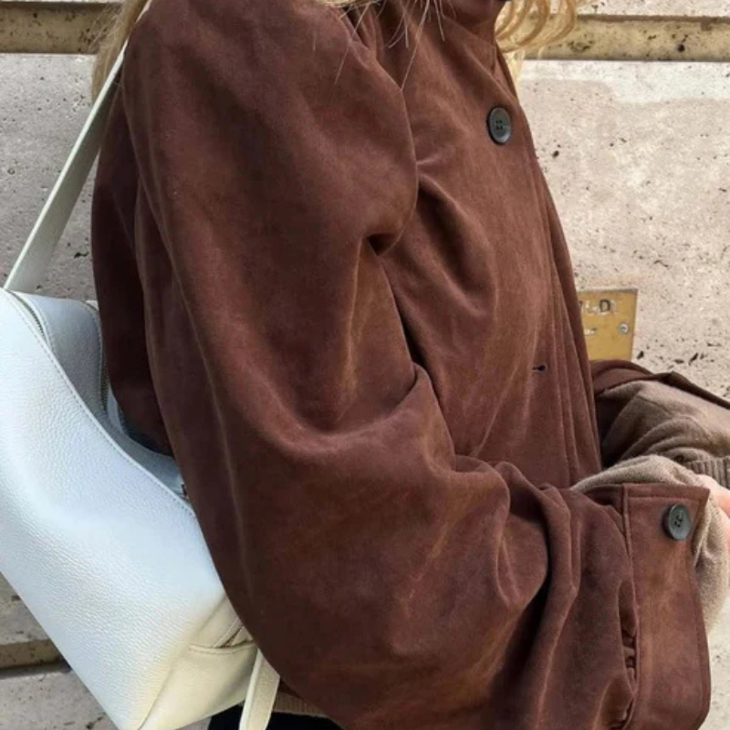 The Florence Suede Statement Jacket